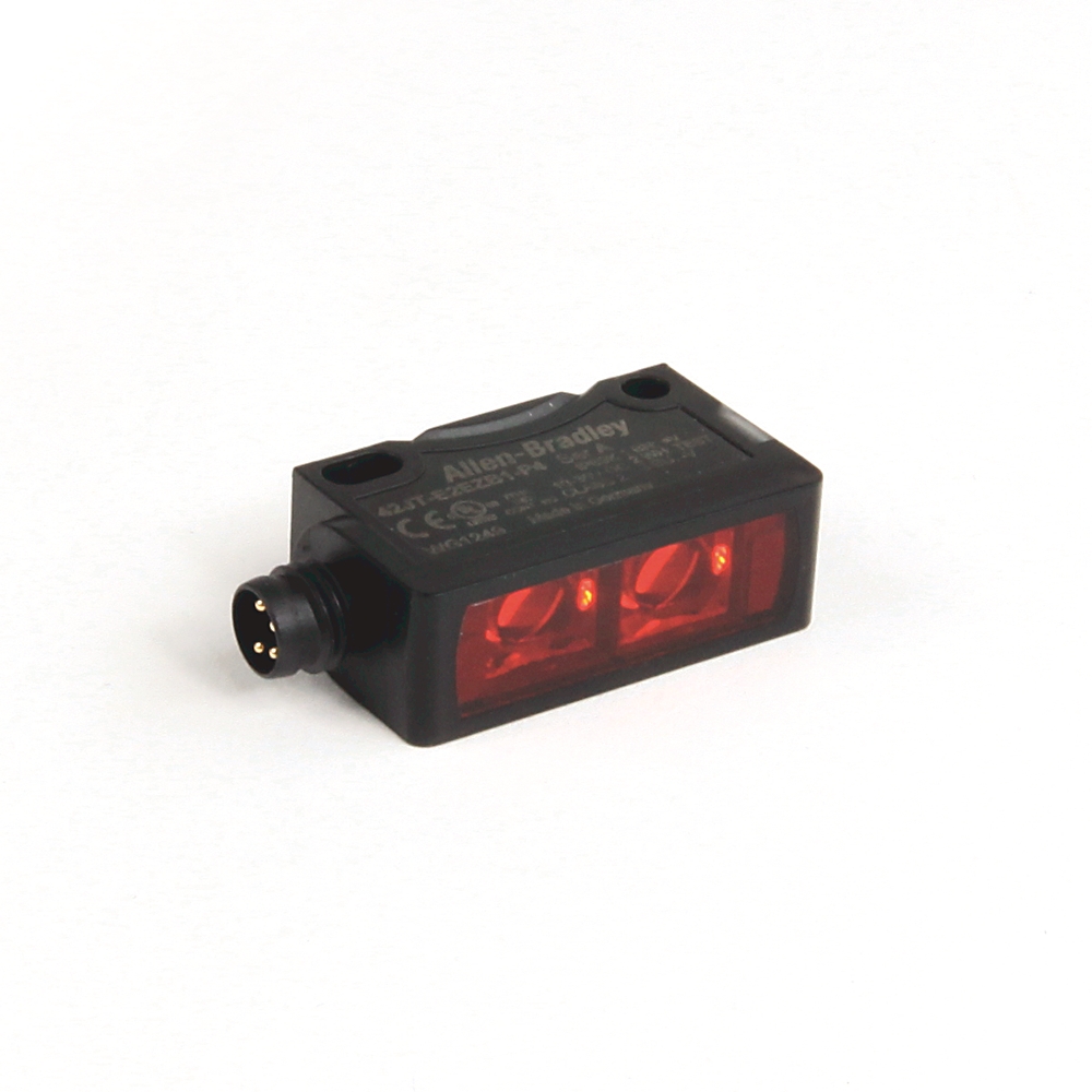 Product image for Sensor photoelectric 30VDC 4-pin pico M8 TB emitter red LED