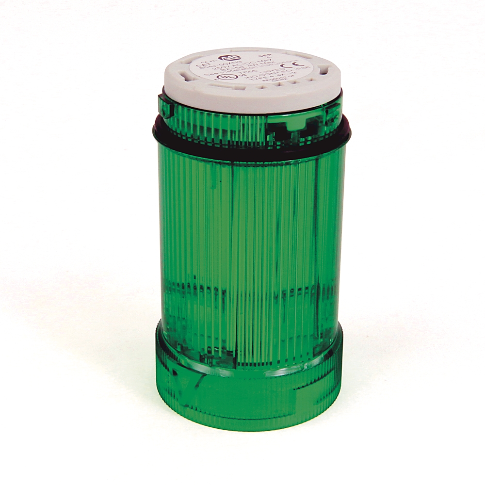 Product image for 0-250V Ac/Dc 40 mm. Green Light Mod.