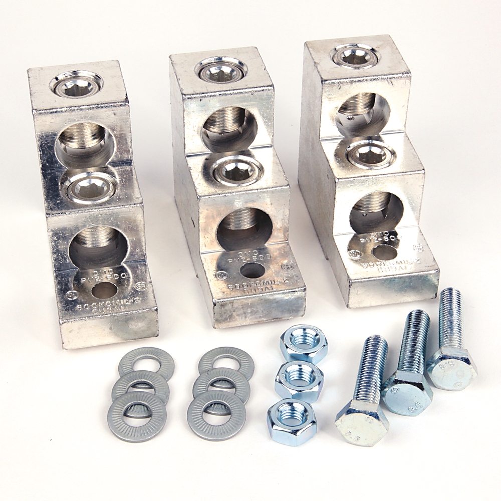 Product image for Kit terminal lug two 600MCM for 600-800A fused switch