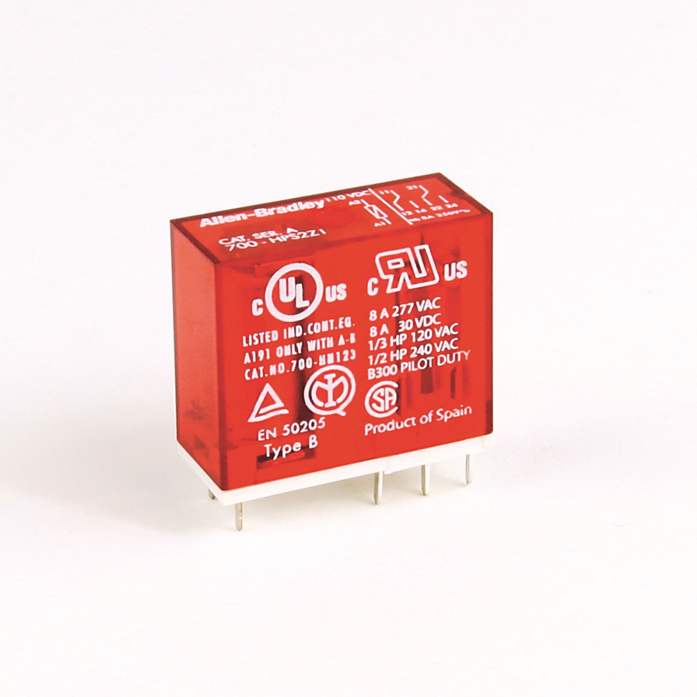 Product image for 700-HP PCB PIN Style Safety Relays