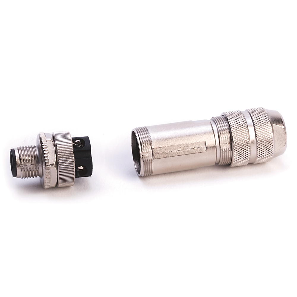 Product image for Connector insulation displacement M12 IDC 22AWG