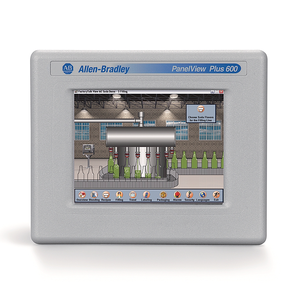 Product image for Terminal graphic touch 5.7" colour RS-232 AC 256MB
