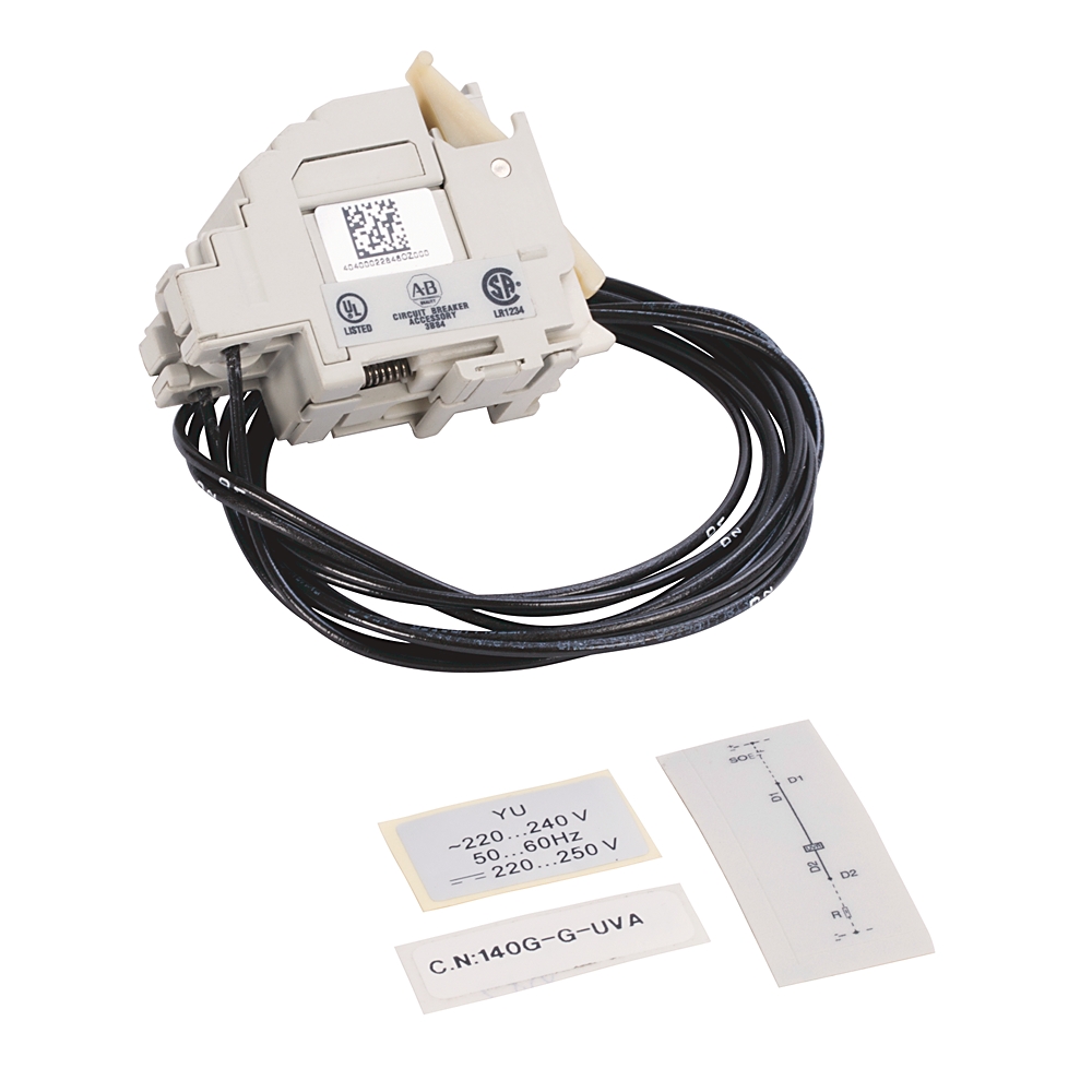 Product image for Release unit undervoltage 110-127VAC/110-125VDC for MCCB