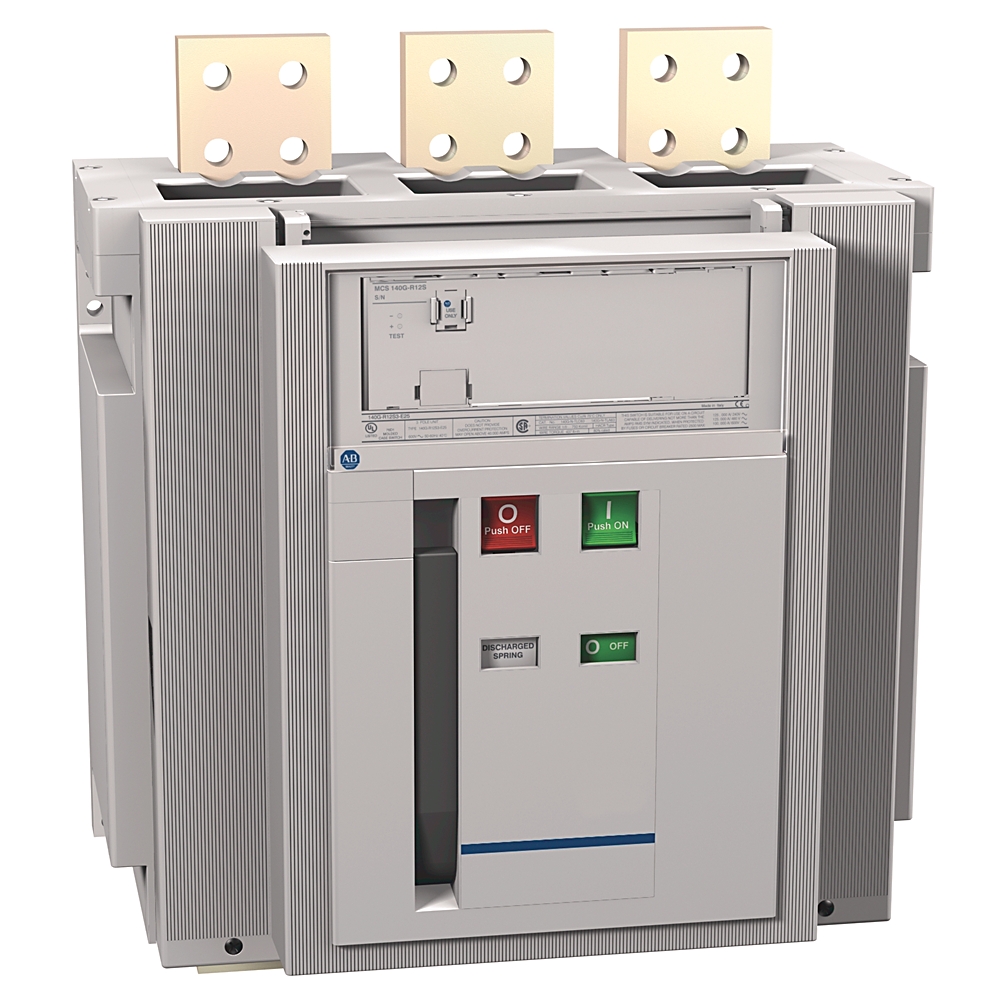 Product image for Switch molded case R-frame 125kA 4P 2500AMP