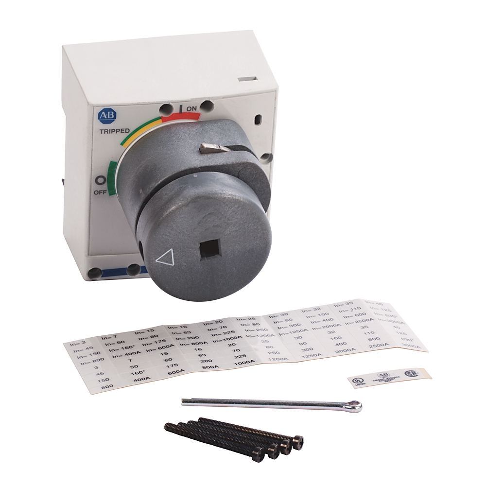 Product image for Kit rotary operator variable depth with handle black 21"