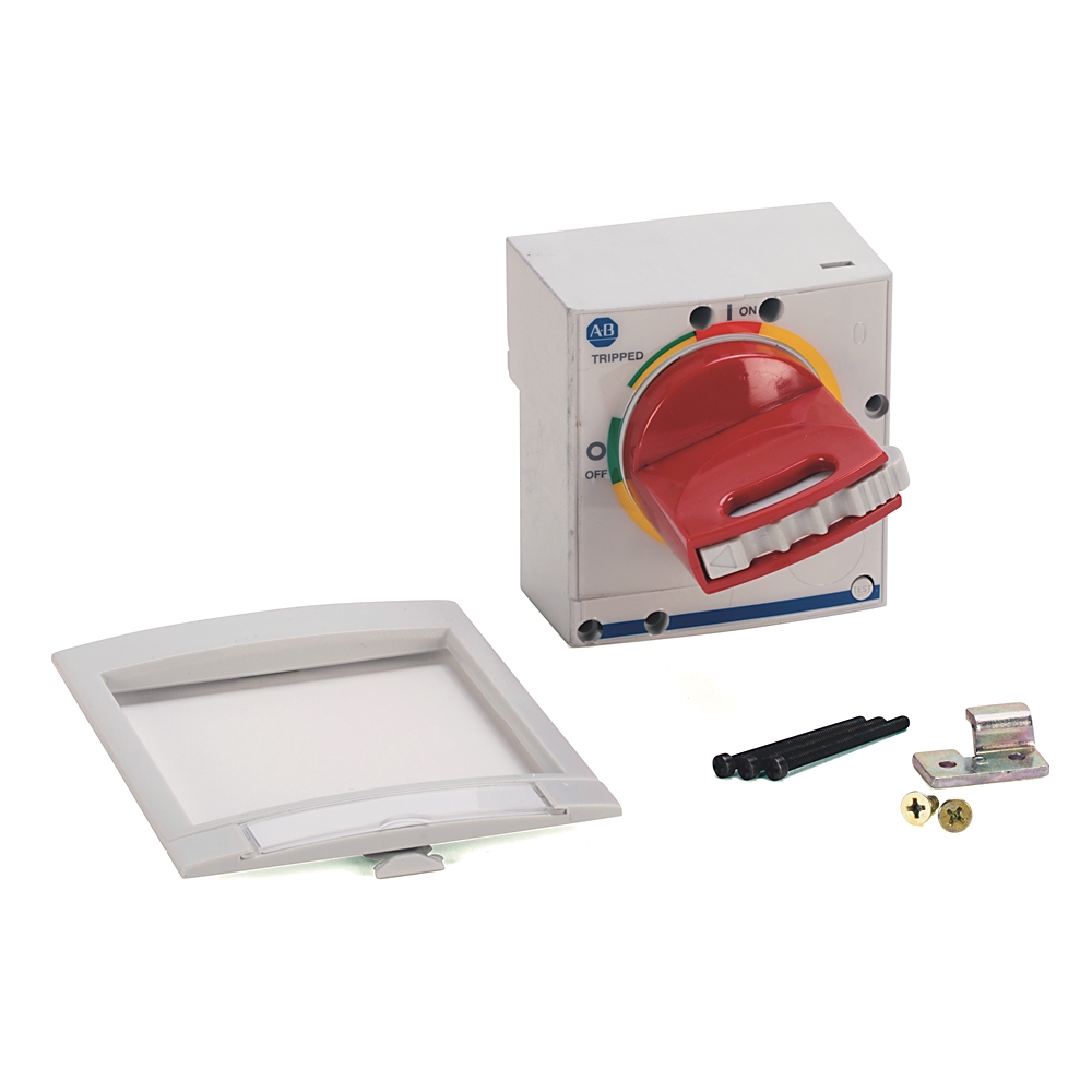 Product image for Operator rotary direct G/I-frame red/yellow handle