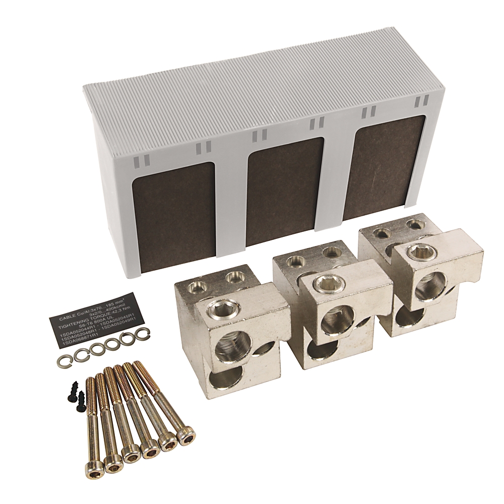 Product image for Lug terminal M-frame aluminium/copper wire 2/0-400MCM