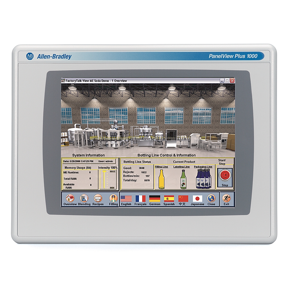 Product image for Terminal touch 10.4" colour display