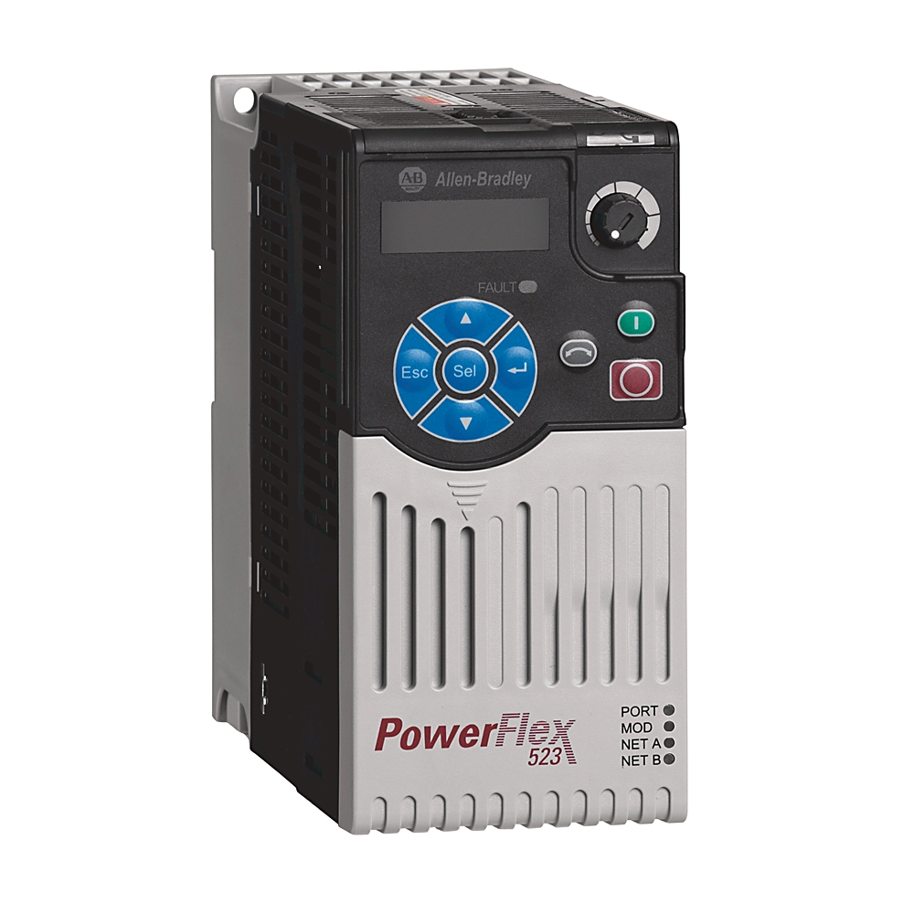Product image for ABRA 25A-B5P0N104 POWERFLEX PF523 240V 3PH 1HP IP20
