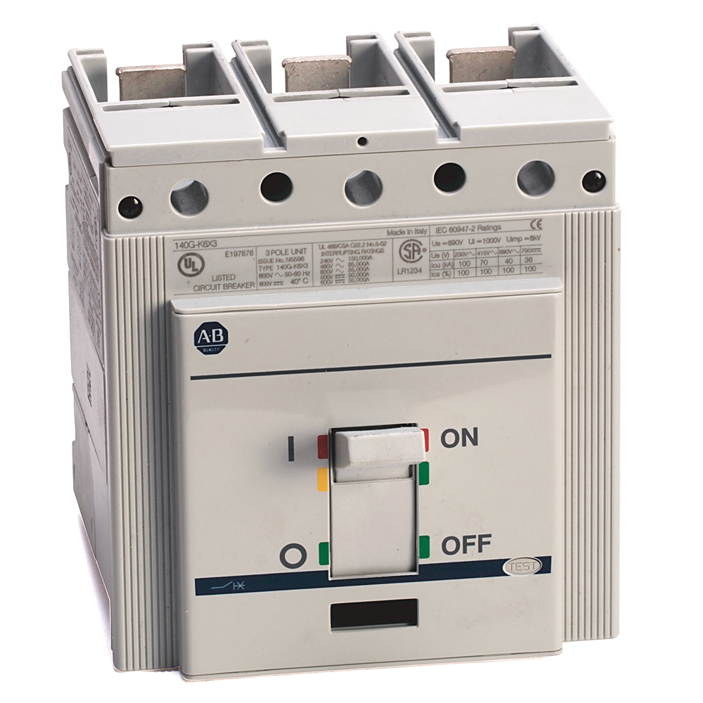 Product image for Frame K circuit breaker 3P 65kA 400AMP
