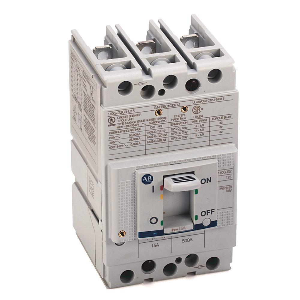 Product image for ABRA 140G-G2C3-C30 140G 125A FRAME MOLDED CASE CKT-BKR