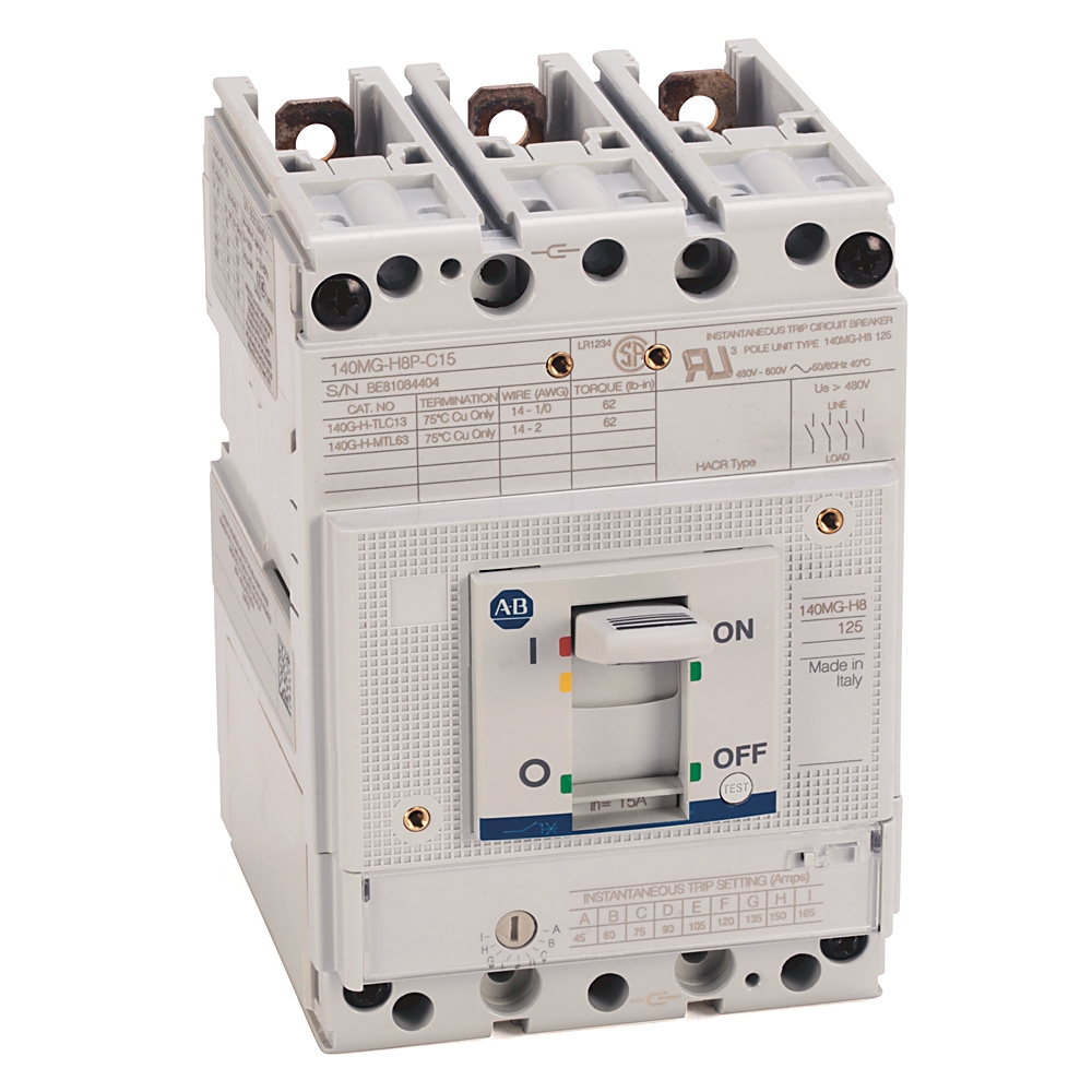 Product image for MCP H-frame magnetic trip 80AMP