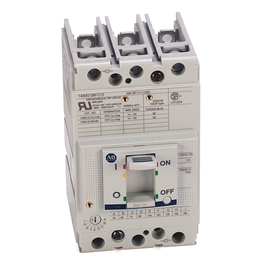 Product image for MCP G-frame magnetic trip 30AMP