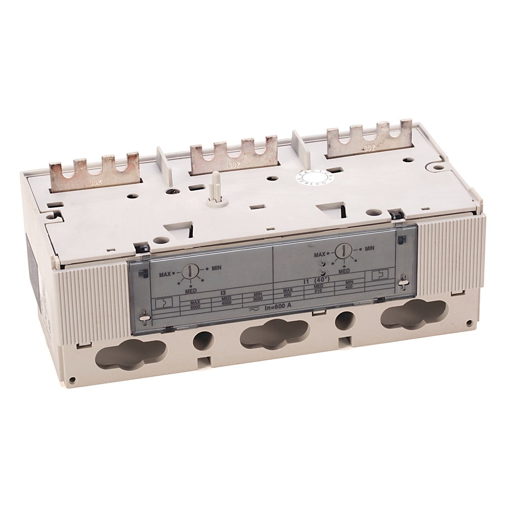 Product image for Trip unit M-frame thermal-magnetic 3P 600AMP