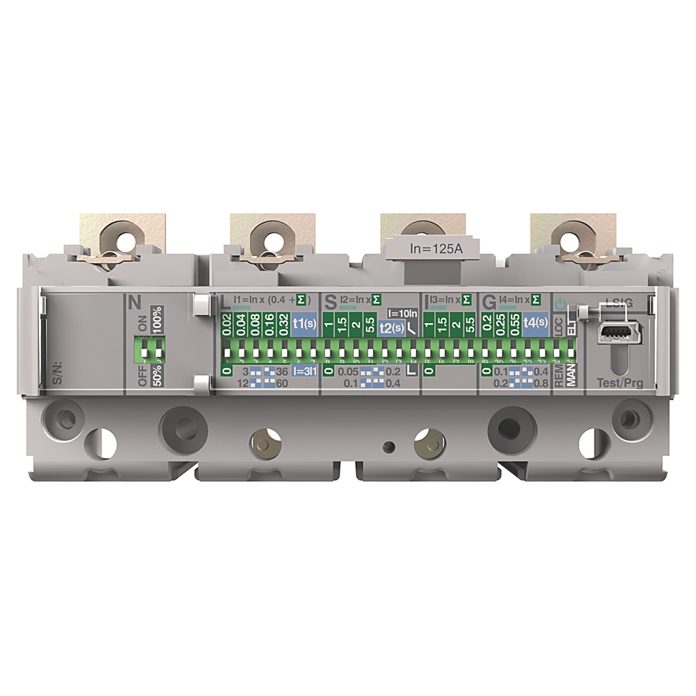 Product image for Trip unit H-frame electronic LSIG 4P 60AMP