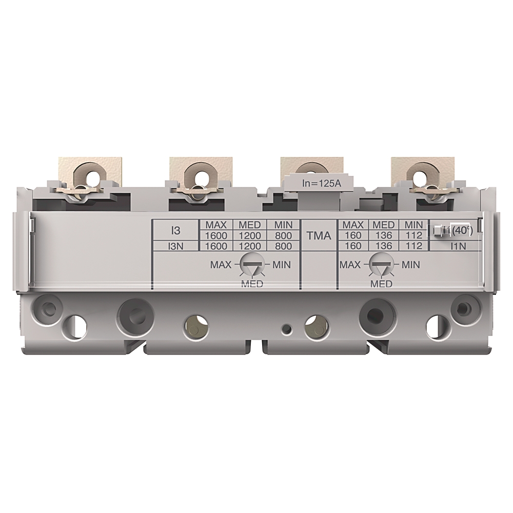 Product image for Trip unit H-frame thermal-magnetic 4P 80AMP