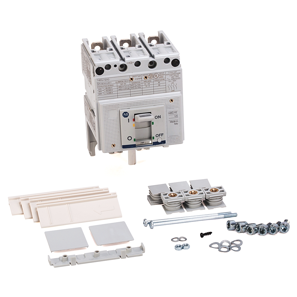 Product image for Frame H circuit breaker 3P 25kA 125AMP
