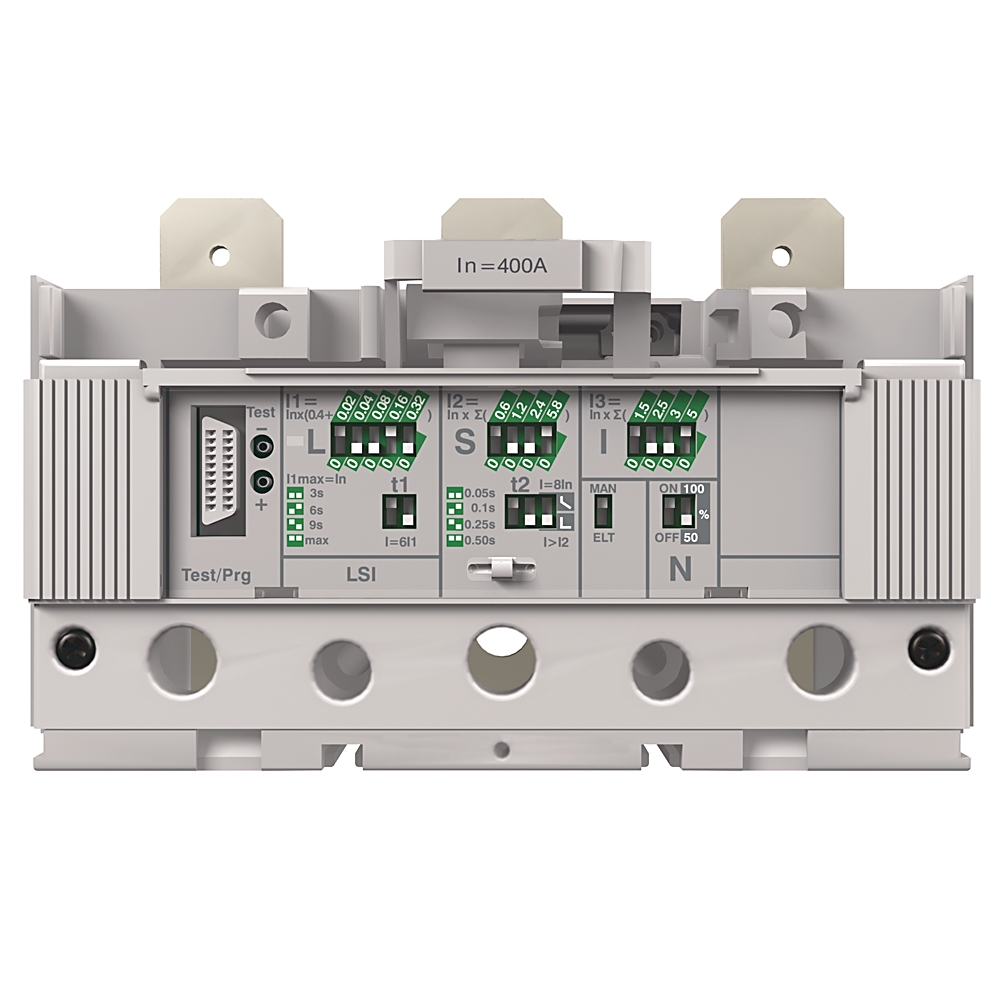 Product image for Trip unit K-frame electronic LSI 3P 400AMP