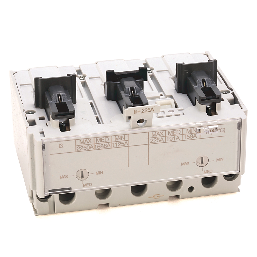 Product image for Trip unit J-frame thermal-magnetic 3P 225AMP