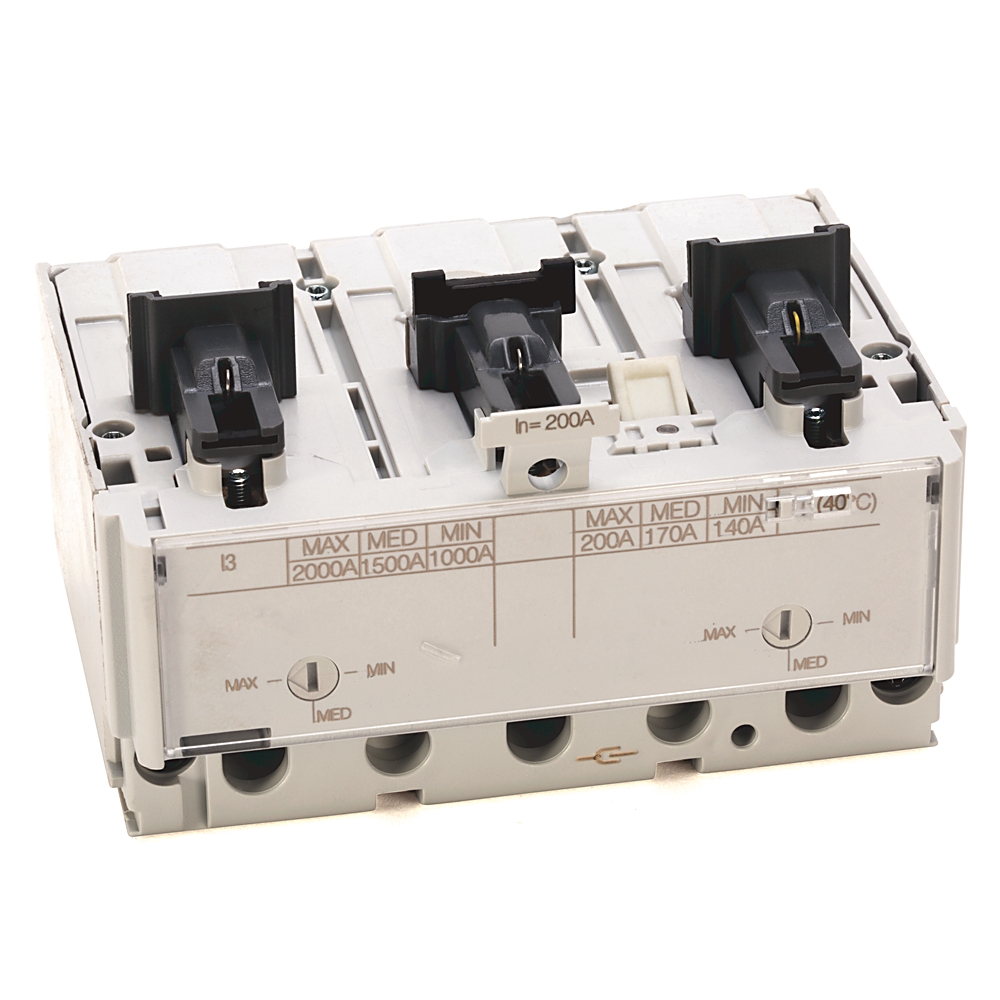 Product image for Trip unit J-frame thermal-magnetic 3P 200AMP