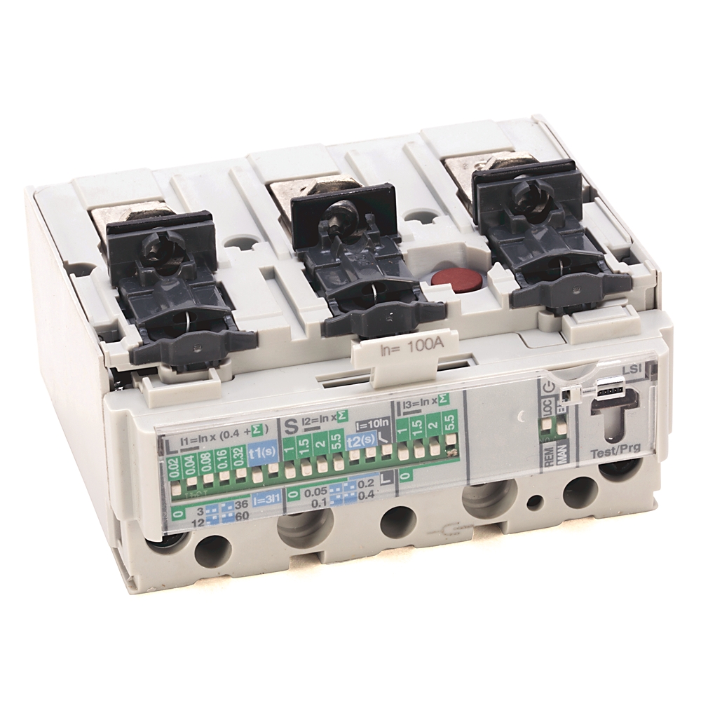 Product image for Trip unit H-frame electronic LSI 3P 100AMP