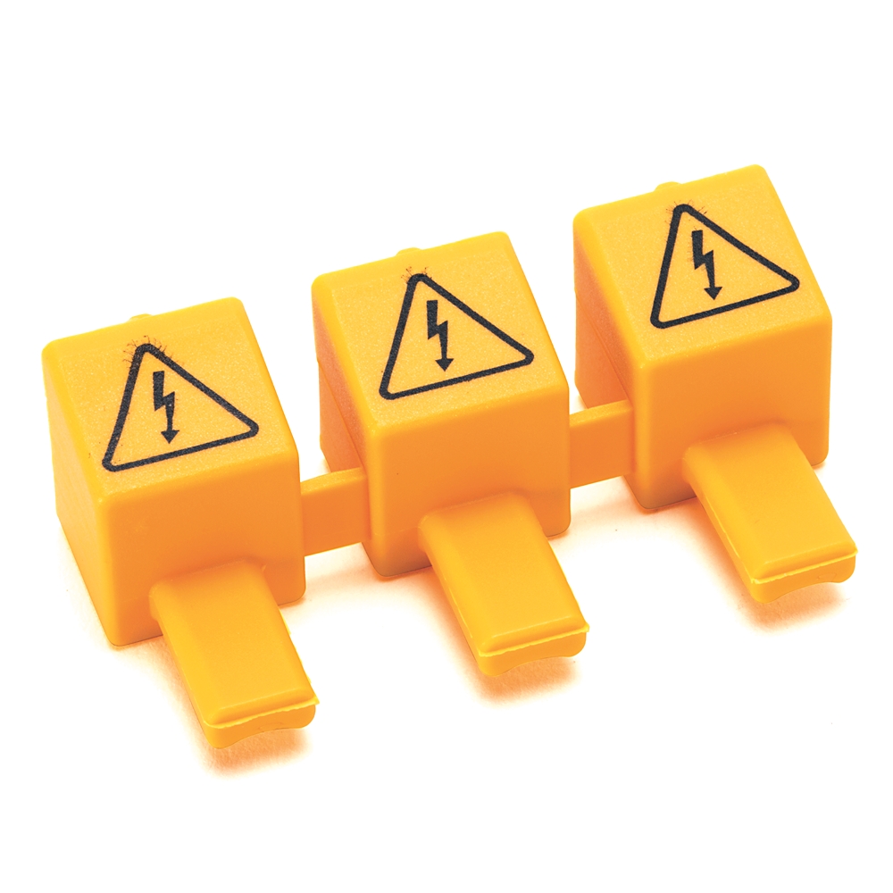 Product image for ABRA 1489-AMCLPS BUSBAR MCB CONTACT PROTECTOR SHROUD FOR UNUSED PINS