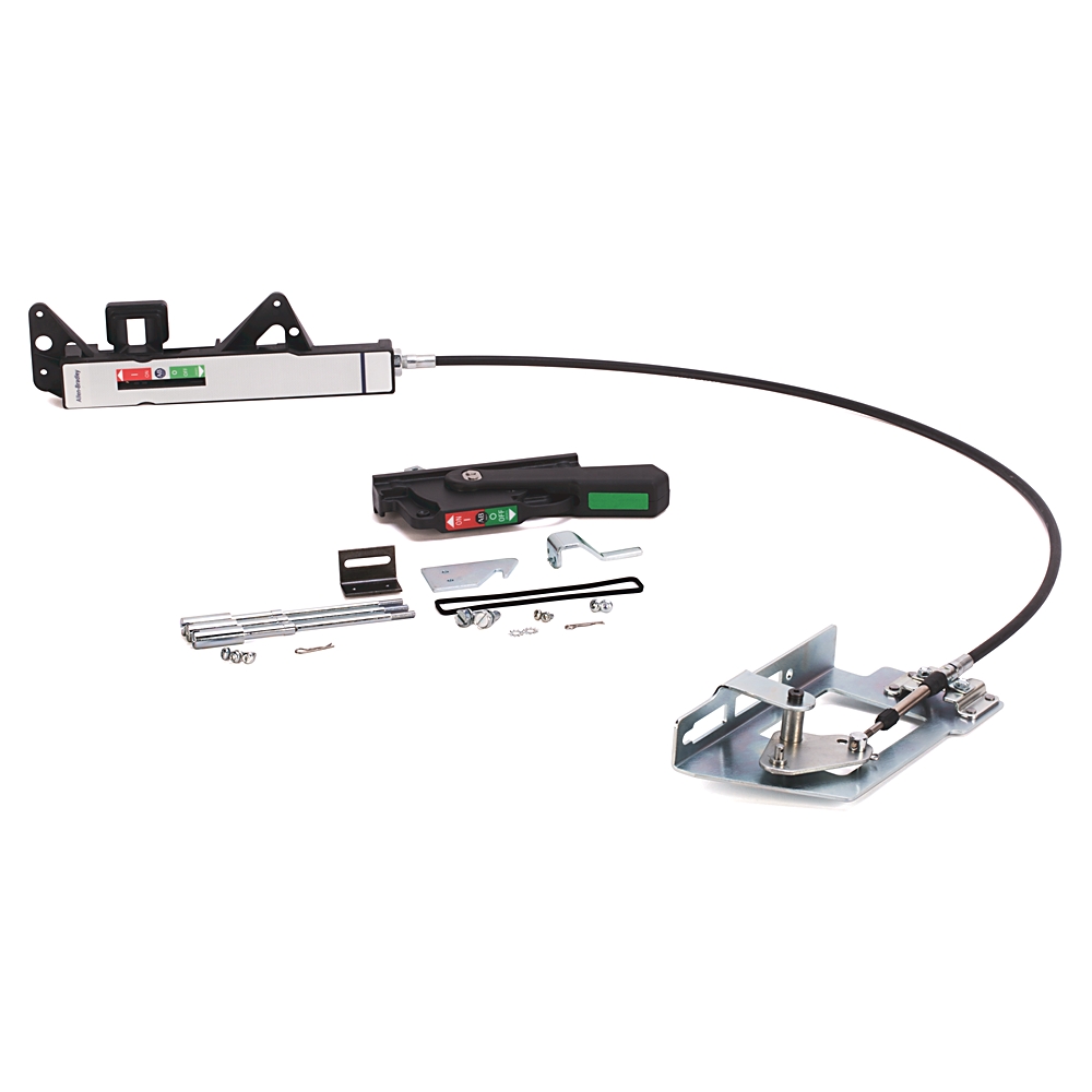 Product image for Operator cable flexible K-frame painted metal handle 4'