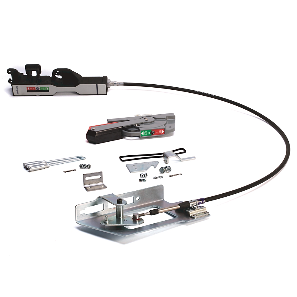 Product image for Operator cable flexible painted metal handle 4'