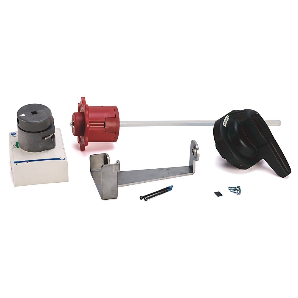 Product image for Kit rotary operator variable depth with handle black 12"