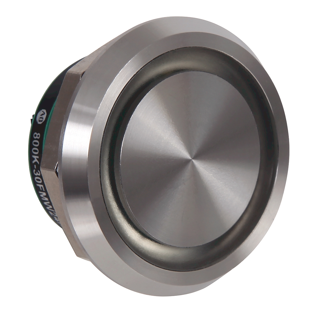 Product image for Operator piezo illuminated 1NO 24VDC white 30.5mm