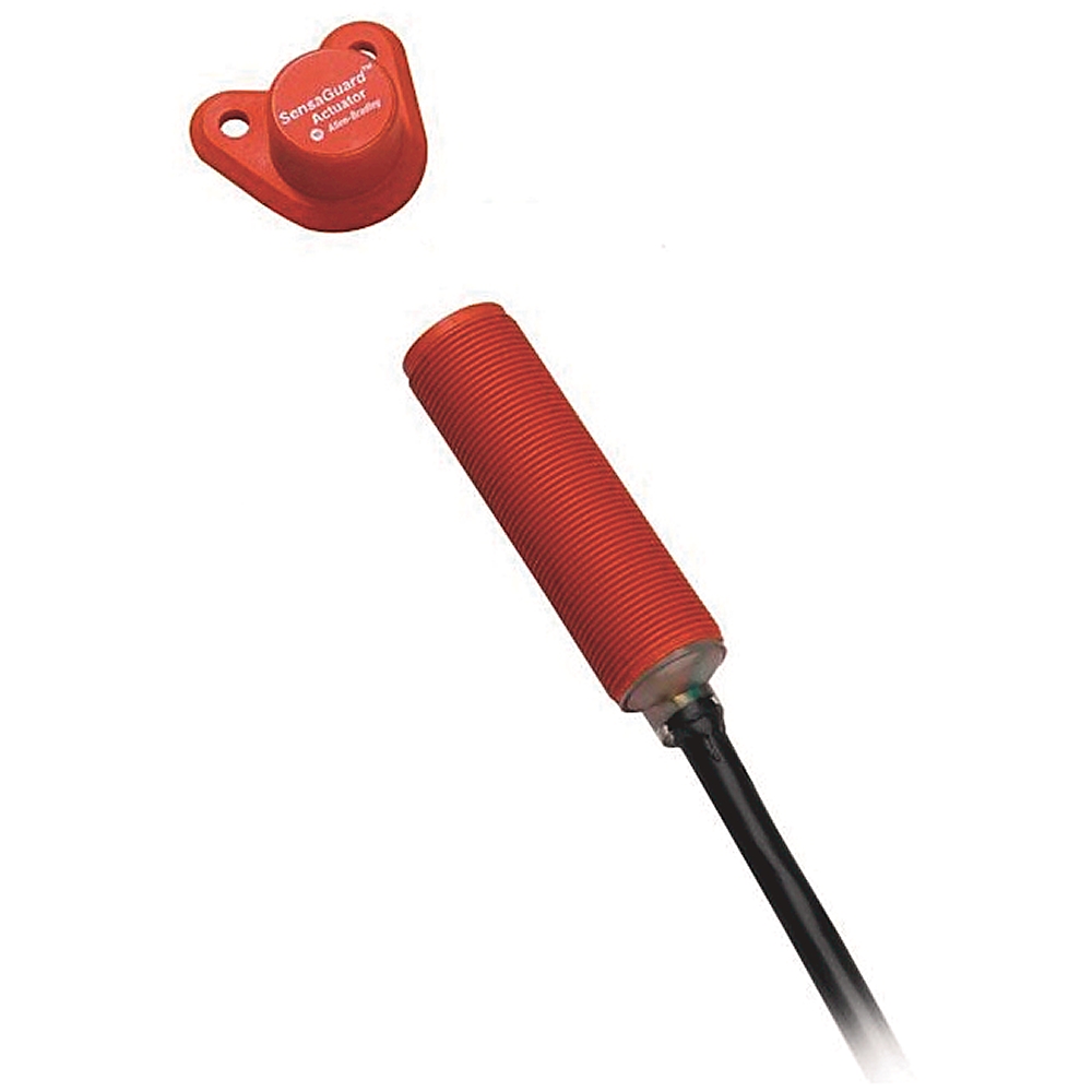 Product image for ABRA 440N-Z21S16J SWITCH GUARDMASTER NON CONTACT SENSAGUARD 2NC SAFETY 1NO AUX 5PIN DC