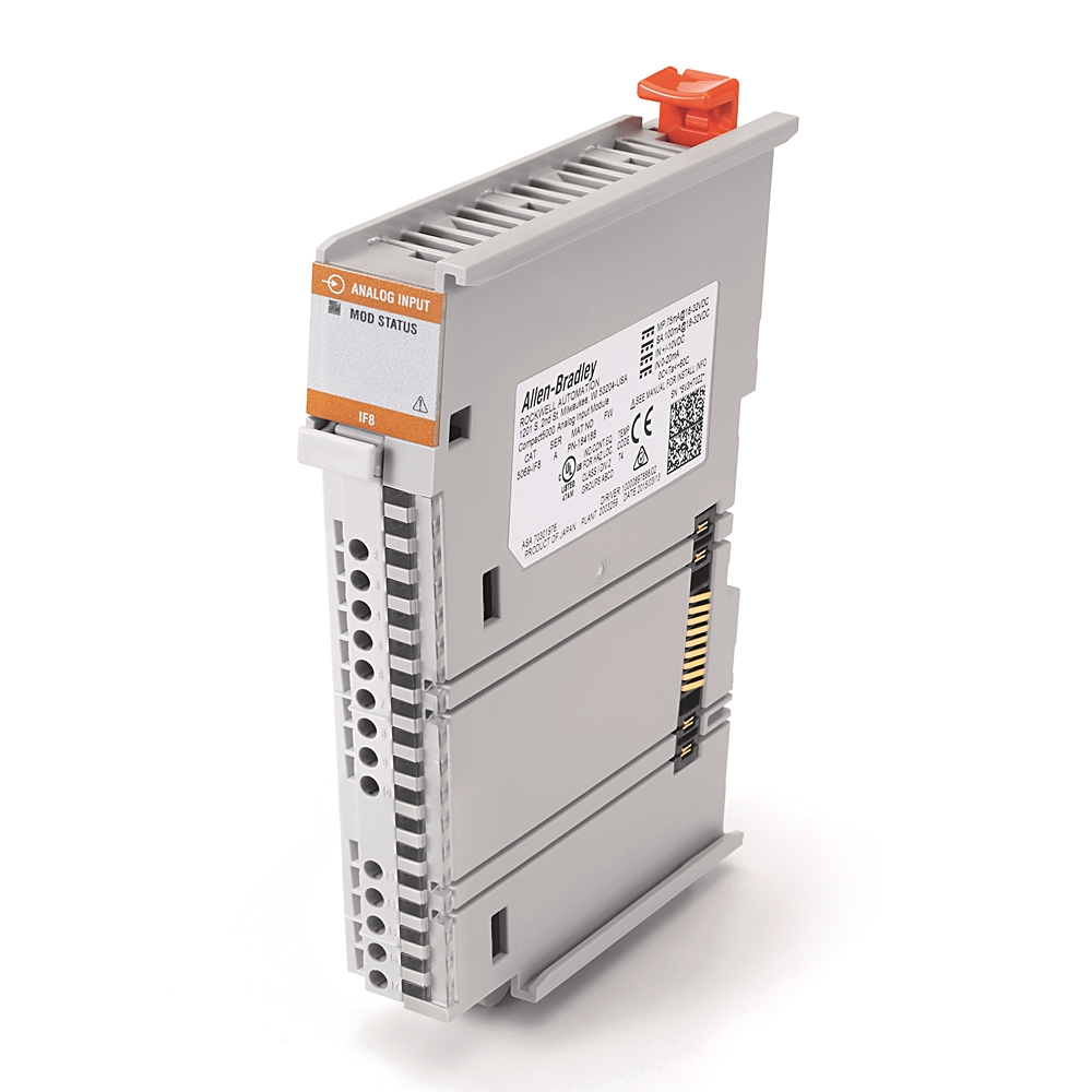 Product image for ABRA 5069-IF8 COMPACT I/O 8 CHANNEL ANALOG INPUT MODULE