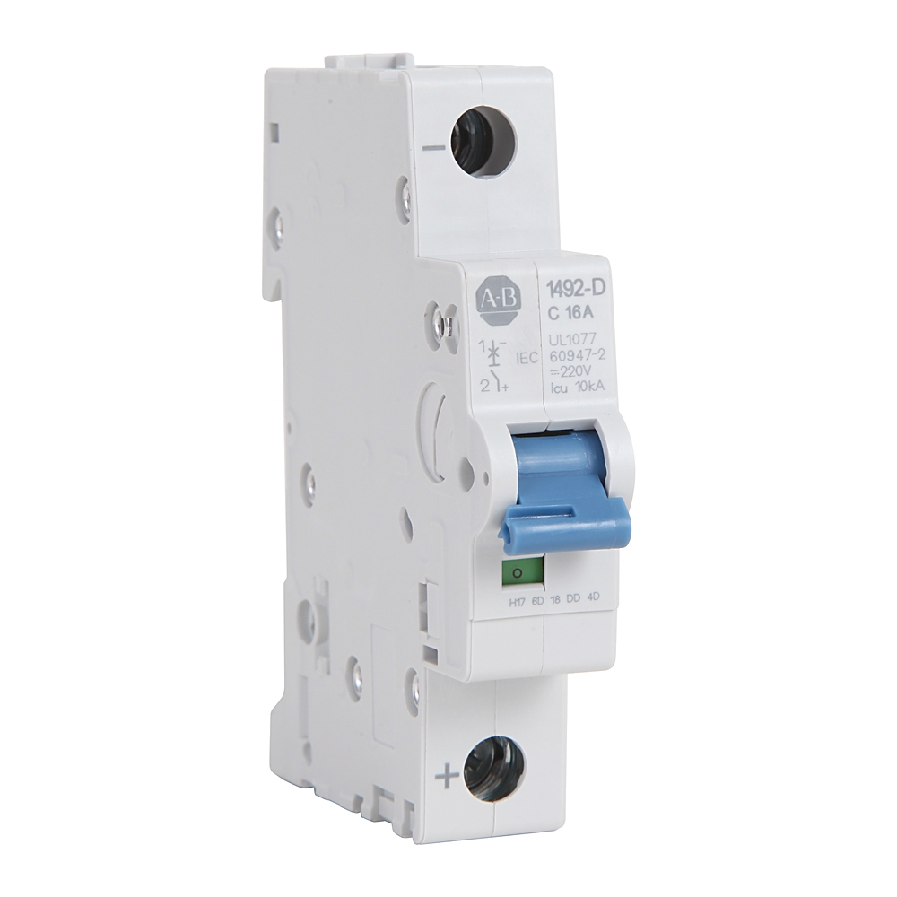 Product image for ABRA 1492-D1C030 BREAKER CIRCUIT 3A DC 1POLE MINIATURE UL1077 IP20 FSAF