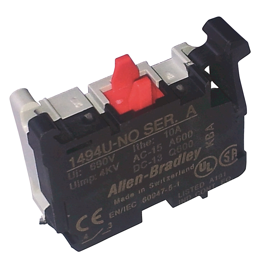 ABRA 1494U-NO CONTACT AUXILIARY 10A 1NO