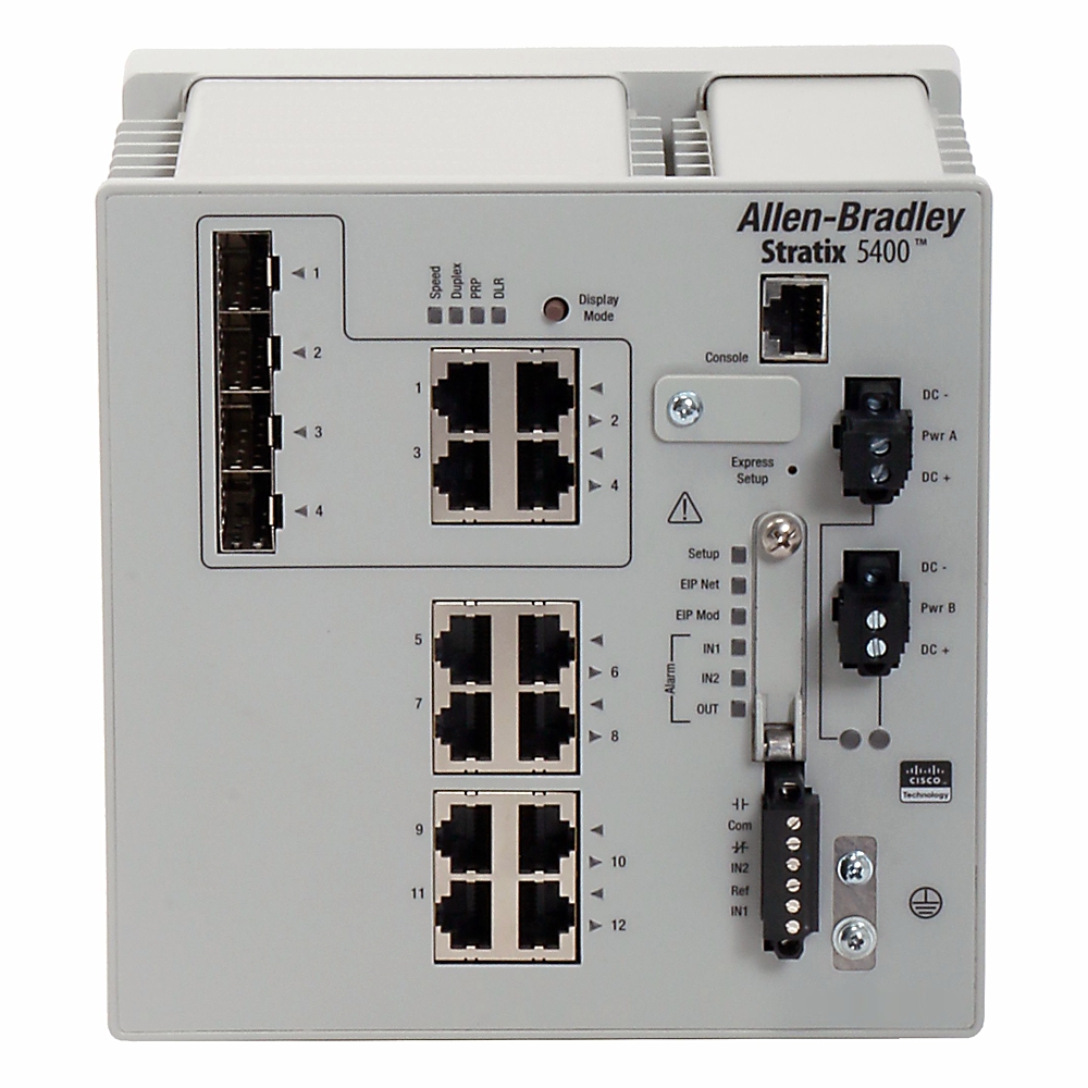 ABRA 1783-HMS8T4CGN SWITCH 12PORT STRATIX5400 MANAGED