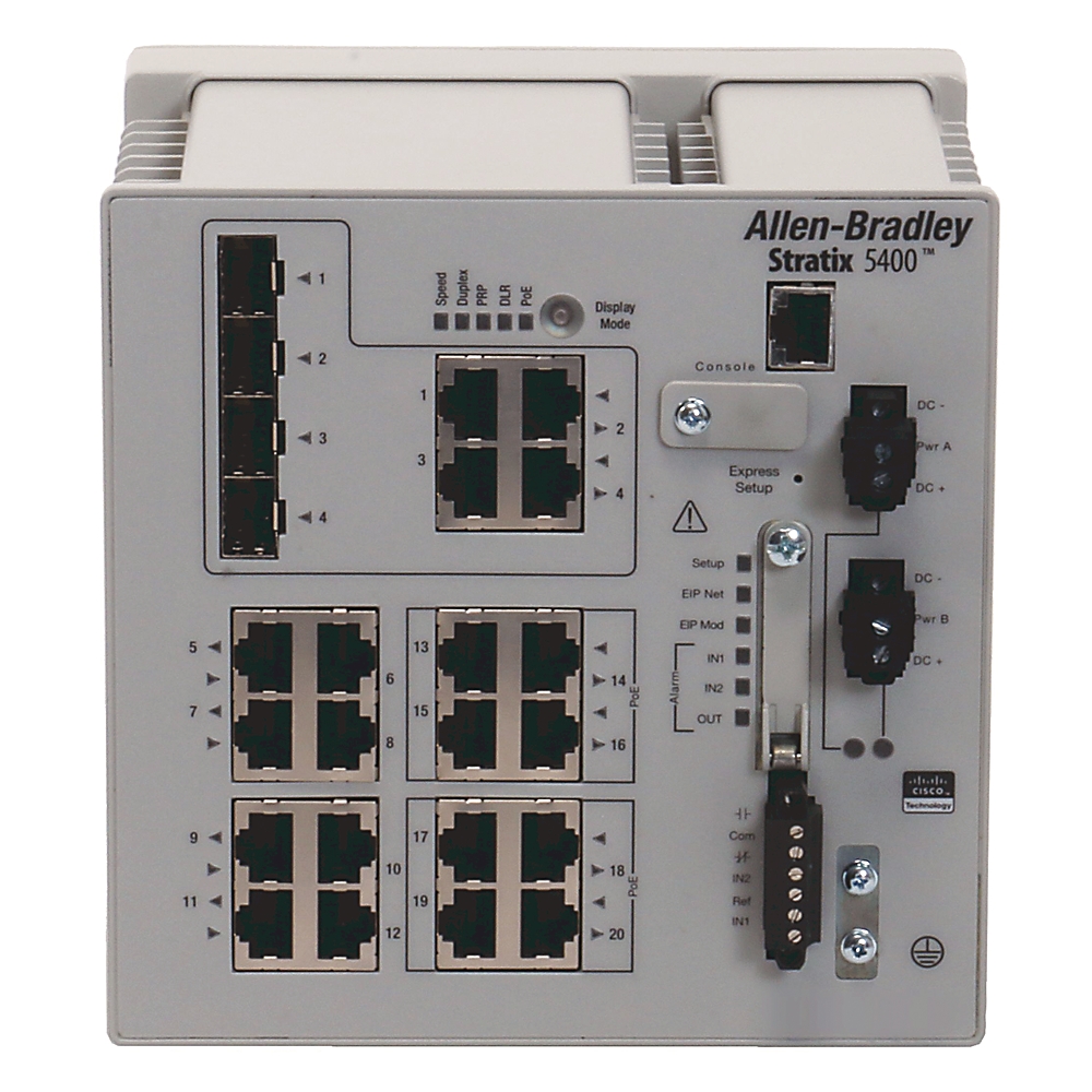 Product image for Switch managed layer-2 20-port 16FE & 4GE