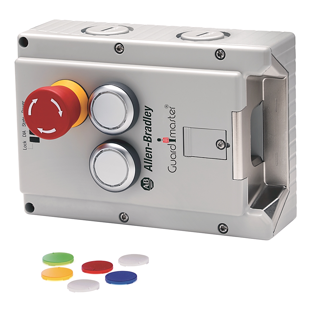 Product image for Module lock 442 access box Estop 2-pushbutton