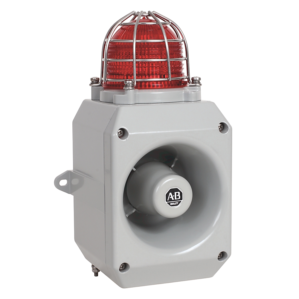 Product image for 120V AC Hazloc Metal Horn and Beacon