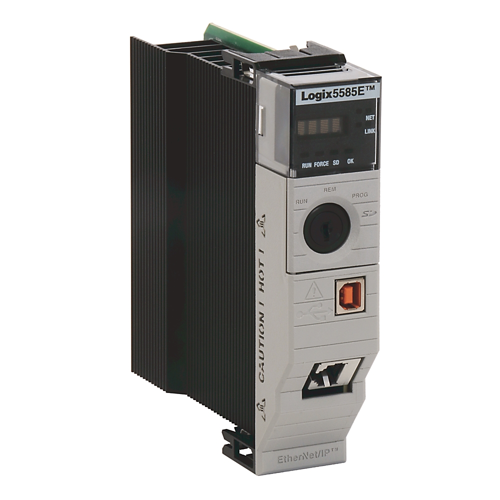 Product image for ABRA 1756-L85E CONTROLLER 40MB CONTROL LOGIX PROCESSOR