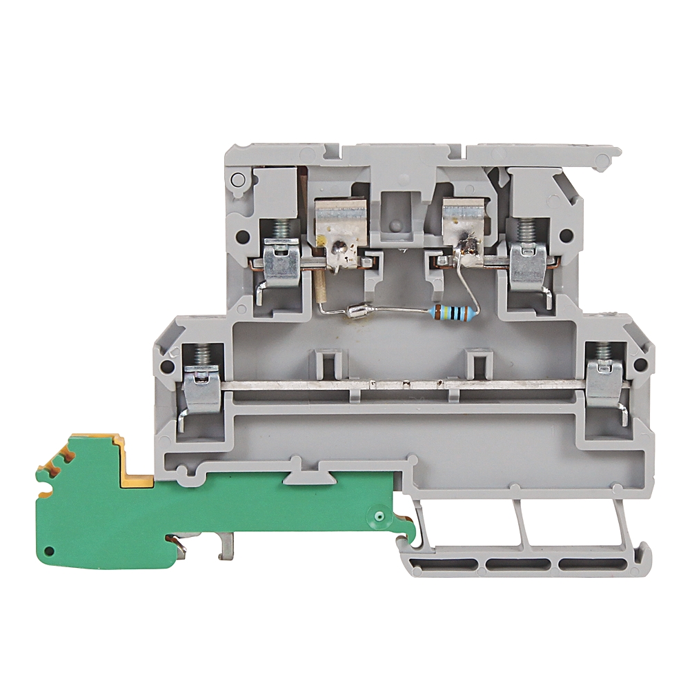 Product image for Two Level Fuse LED Terminal Block with P