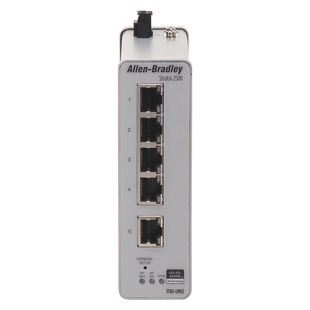 Product image for ABRA 1783-LMS5 SWITCH STRATIX 2500 5PORT LIGHTLTY MANAGED