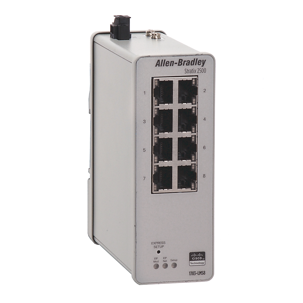 Product image for ABRA 1783-LMS8 SWITCH STRATIX 2500 8PORT LIGHTLTY MANAGED