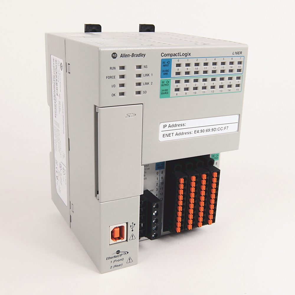 Product image for Controller dual-ethernet 1MB 96-I/O 24VDC