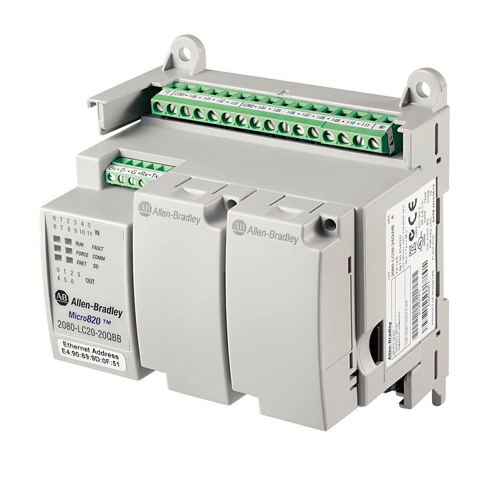 Product image for Micro820 20 I/O ENet/IP Controller CC