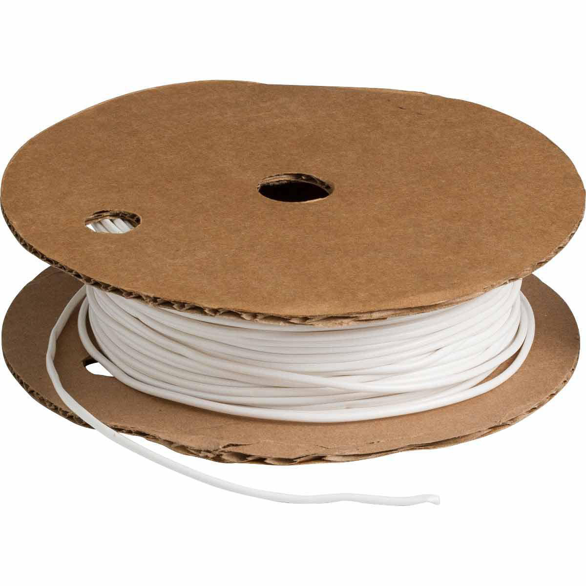 Product image for BRADYMARK Series PVC Tubing: Vinyl, White, 0.089" Dia x 100' L