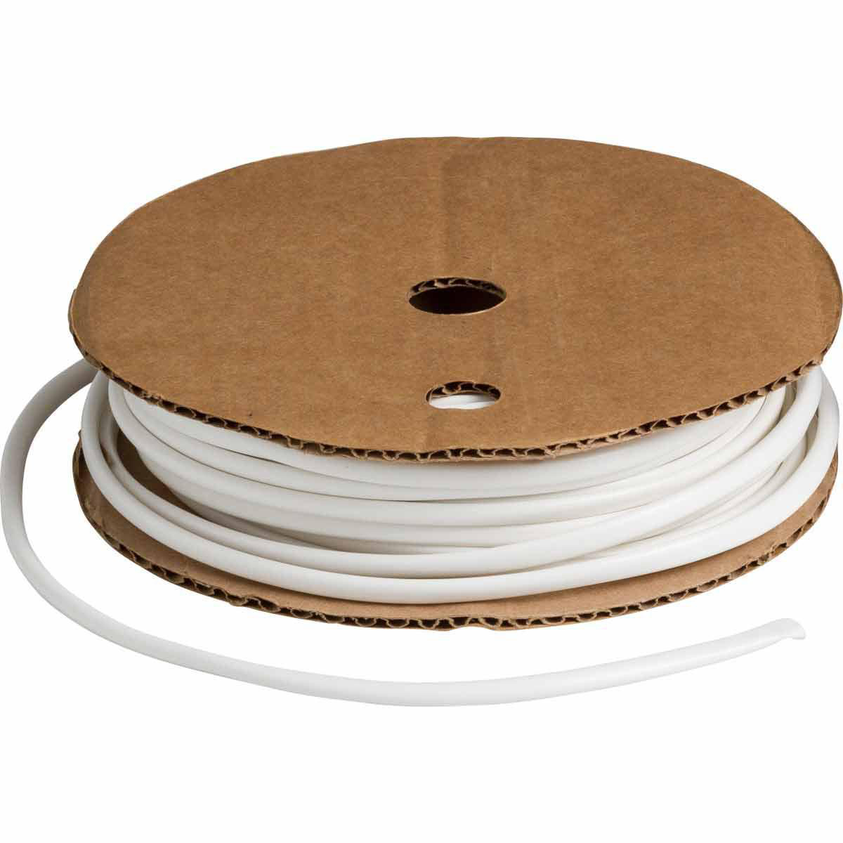 Product image for BRADYMARK Series PVC Tubing: Vinyl, White, 0.178" Dia x 500' L