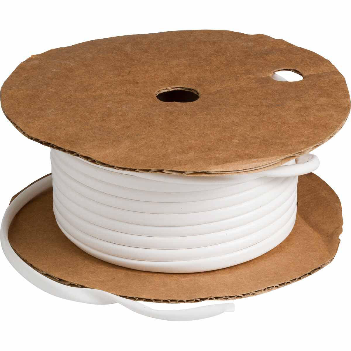 Product image for BRADYMARK Series PVC Tubing: Vinyl, White, 0.224" Dia x 100' L