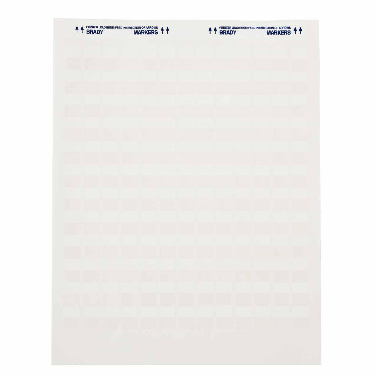 Product image for Label vinyl matte finish white 0.95x1.38" 1000/pk