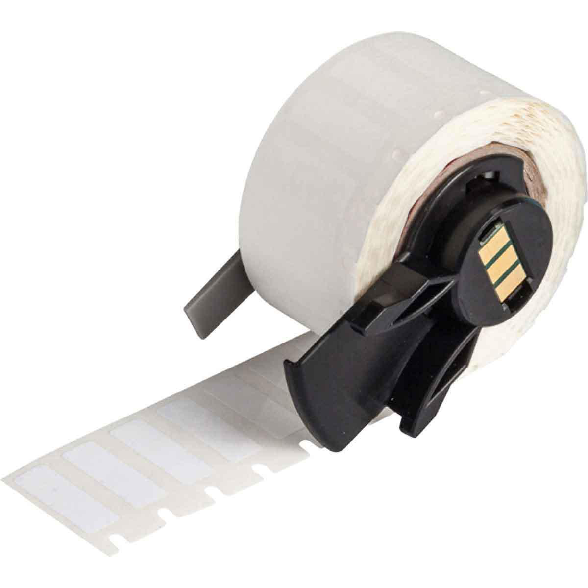 Product image for BMP61 M611 TLS 2200 WorkHorse Polyester Labels, 0.25" H x 0.75" W, White