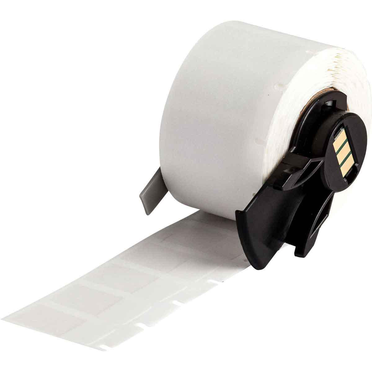 Product image for Label vinyl matte finish white 0.5x1"